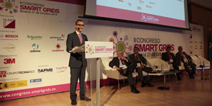 Enrique Ramos, Schneider Electric, en el II Congreso Smart Grids