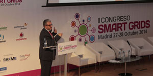 Manuel Sánchez, Comunidad Europea, en el II Congreso Smart Grids