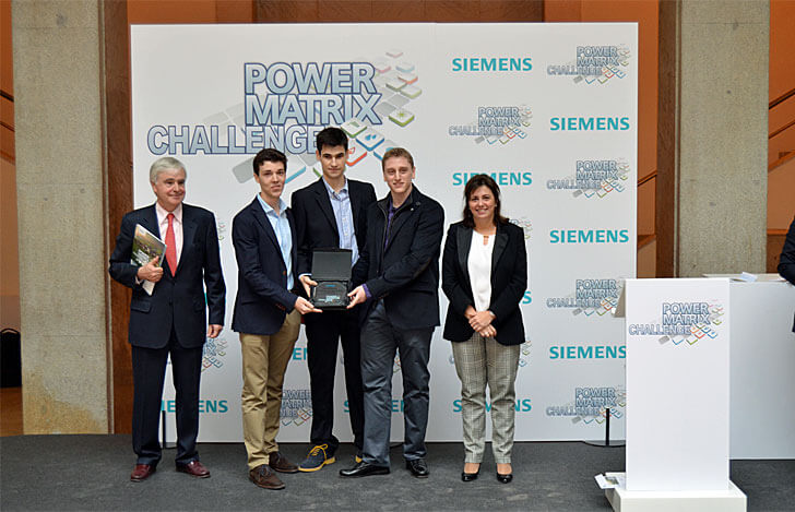 Entrega premio Power Matrix Challenge