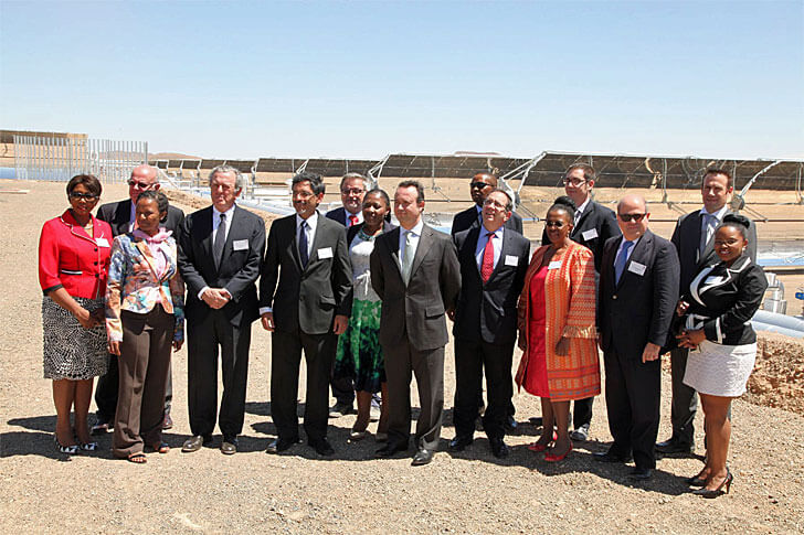 Inauguración de la planta termosolar