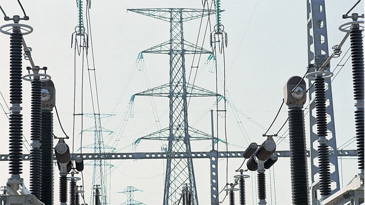 Subestación eléctrica, imagen de Red Eléctrica de España