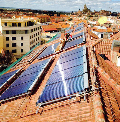 Sistema de energía solar