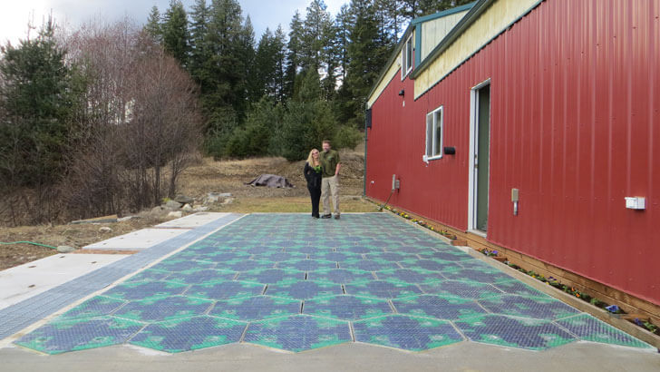 Scott y Julie Brusaw creadores de Solar Roadway