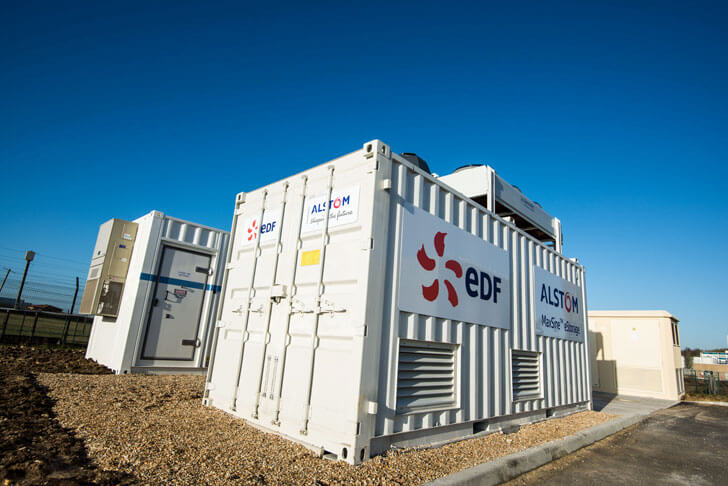 Almacenamiento energético Alstom y Saft