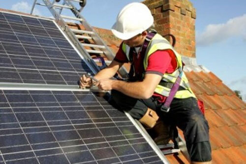 Paneles fotovoltaicos.