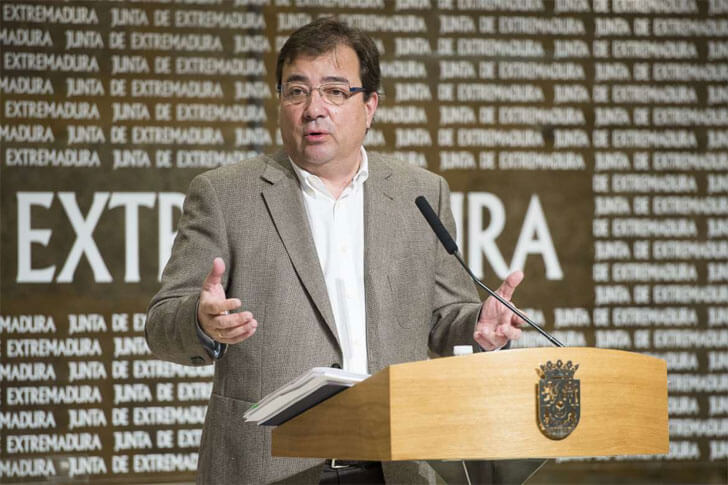 presidente de la Junta de Extremadura, Guillermo Fernández Vara.