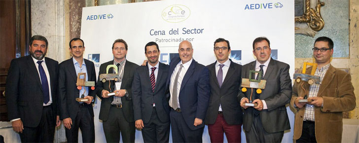 Entrega premio AEDIVE