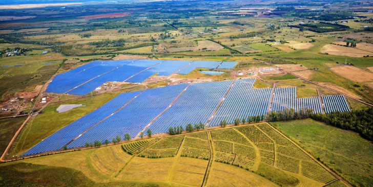Planta solar 'La Jacinta', en Uruguay.