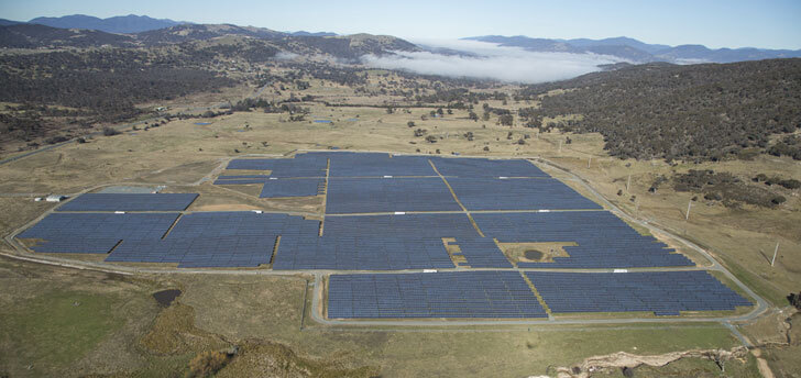 Royalla, planta solar fotovoltaica.