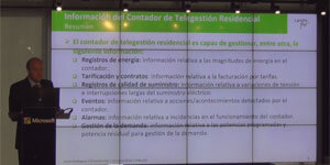 Javier Rodriguez, AFCE, en el V Workshop Smart Grids