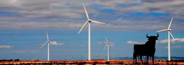 Molinos de viento.