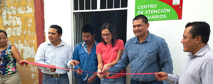 Inauguración de un nuevo CAU de Luz en Casa Oaxaca.