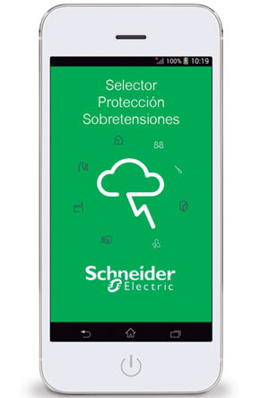 App Selector Protección Sobretensiones.