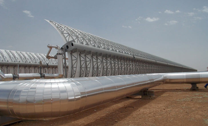 Planta solar más grande del mundo en Marruecos.