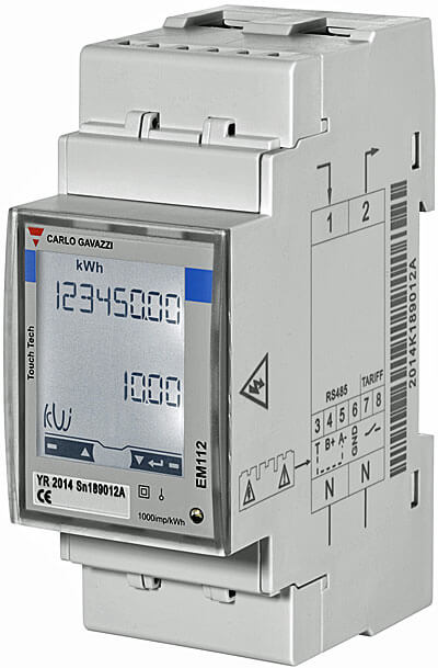 Analizador de energía Carlo Gavazzi