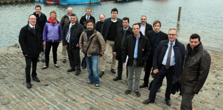 Socios del proyecto durante la reunión de lanzamiento en Escocia