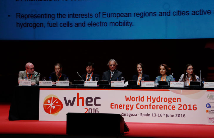 WHEC 2016 analiza el uso del hidrógeno como vector energético.