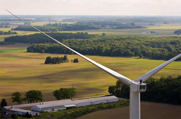Turbina eólica. Nordex incrementa en un 162% su capacidad de producción eólica en Alemania.
