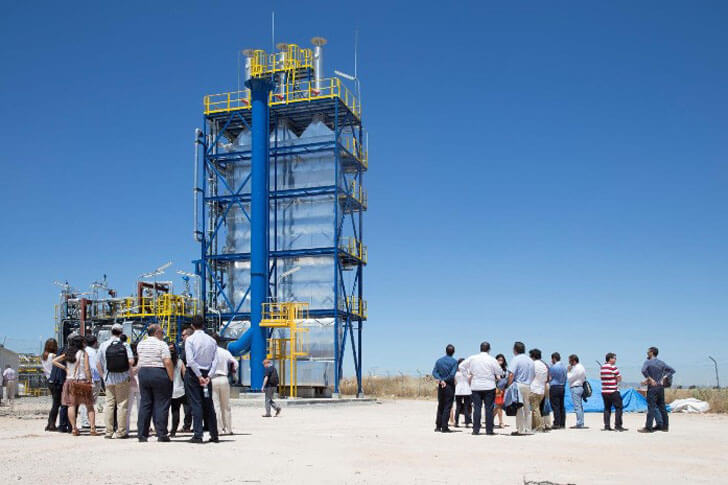 Finaliza el proyecto Hysol, centro de investigación d la planta termosolar de Manchasol, Ciudad Real.