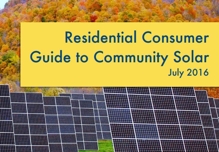 Manual para proteger los derechos de los consumidores. Comunidades solares. Estados Unidos.