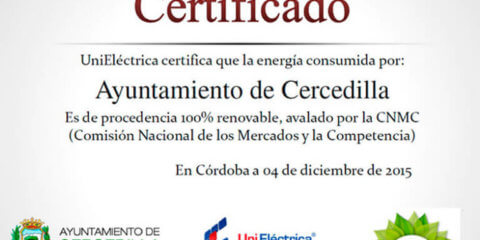 Premian el suministro eléctrico procedente de renovables en Cercedilla