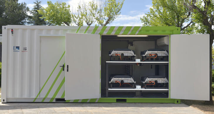 Laboratorio SUNBATT para analizar y reutilizar las baterías de los vehículos eléctricos.