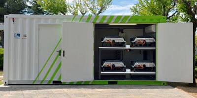 Microrred de Baterías de Vehículos Eléctricos en Proyecto Sunbatt