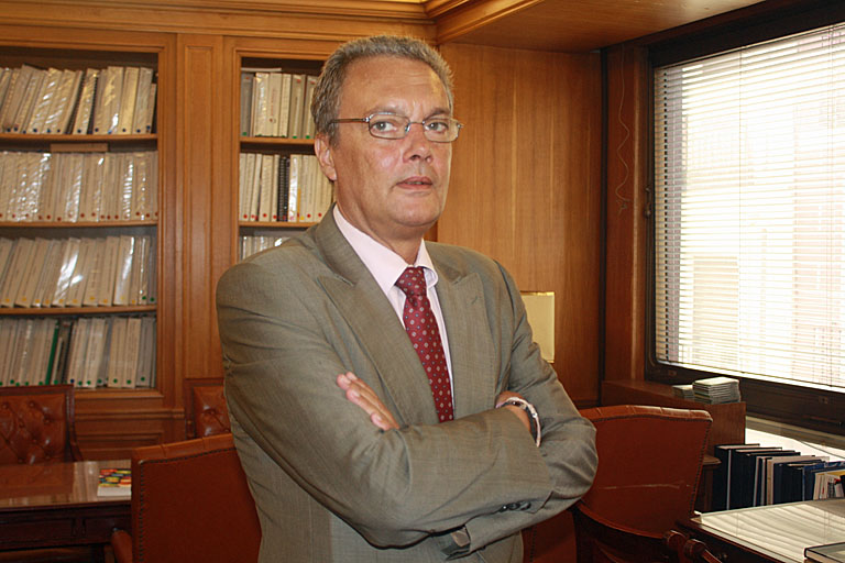 Guillermo Amann, Presidente de AFBEL, en el COIIM