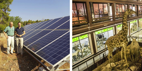 Primera instalación de energía solar fotovoltaica en Castellón