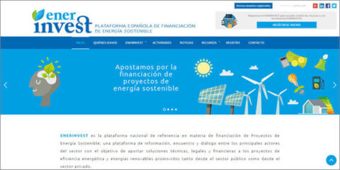 ENERINVEST facilita la financiación de Proyectos de Energía Sostenible
