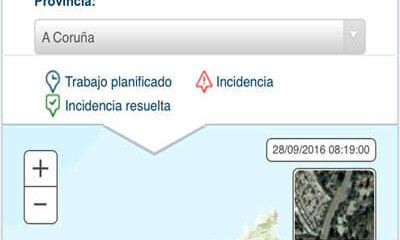 Herramienta para consultar consumos e incidencias en la red eléctrica
