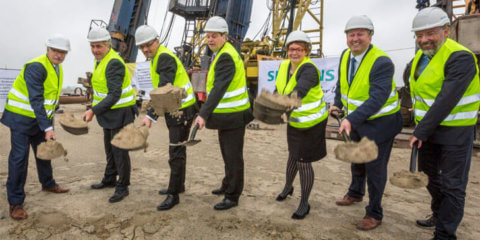 Siemens comienza las obras de un parque eólico marino en Cuxhaven