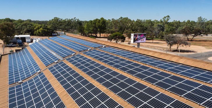 Solar project gives ray of hope to struggling Australian grape g