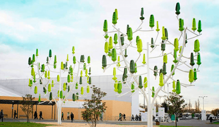 'NewWind', árbol artificial que genera electricidad a partir del viento.
