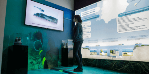 Red Eléctrica muestra cómo funciona el sistema eléctrico en una exposición en Palma