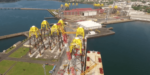 Parque eólico más grande del mundo en aguas profundas