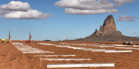 La española Soltec suministra el seguimiento solar fotovoltaico al proyecto Kayenta Solar Plant