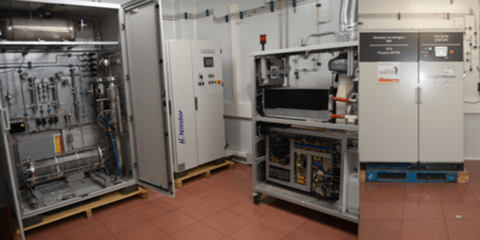 Laboratorio de Microrredes CNH2: Plataforma Experimental para el prototipado rápido de soluciones de almacenamiento híbrido de energía