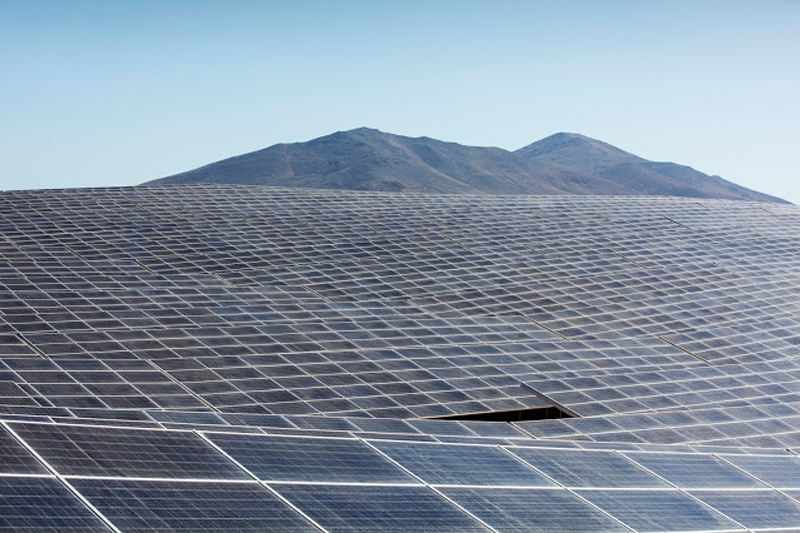 Parque fotovoltaico El Romero. 