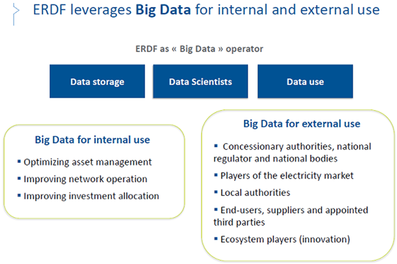 Figura 3. Visión de Enedis para Big Data