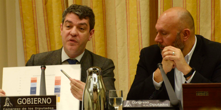 Comparecencia del ministro Álvaro Nadal ante el Congreso de los Diputados para explicar la evolución de los precios de la energía.