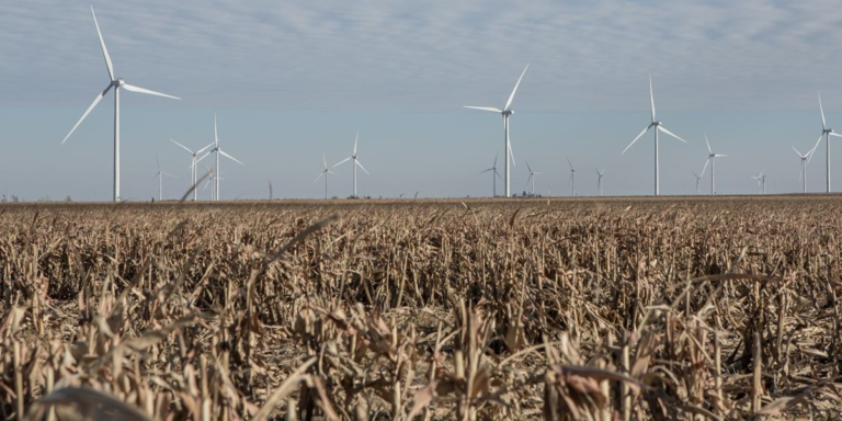 Parque eólico Cimarron Bend, de Enel Green Power, en Kansas, USA.