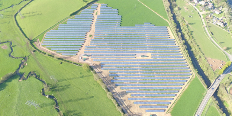 Parque fotovoltaico de Stoneshill , Reino Unido, de Gamma Solutions.