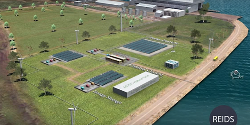 El demostrador microrred a partir de energía renovable del proyecto Reids permitirá abastecer zonas aisladas y sin acceso a la red eléctrica en Singapur.