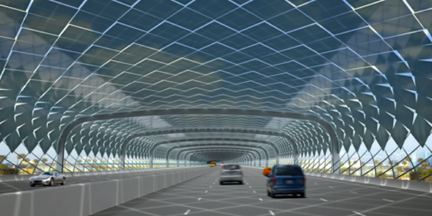 Solar Serpents in Paradise, un proyecto que convierte carreteras en plantas solares urbanas