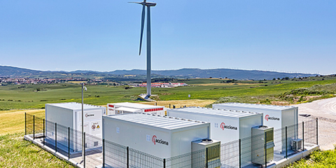 Inaugurada la primera Planta Híbrida de Almacenamiento de Energía Eólica con Baterías en España