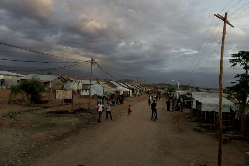 Campo de refugiados de Shire, en Etiopía. 