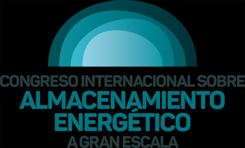 Logo del I Congreso Internacional sobre Almacenamiento Energético a gran escala. 