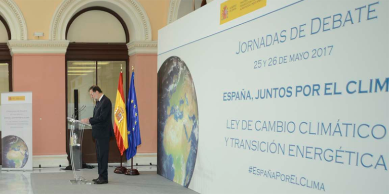 Intervención de Mariano Rajoy en las Jornadas de Debate "España, juntos por el Clima".