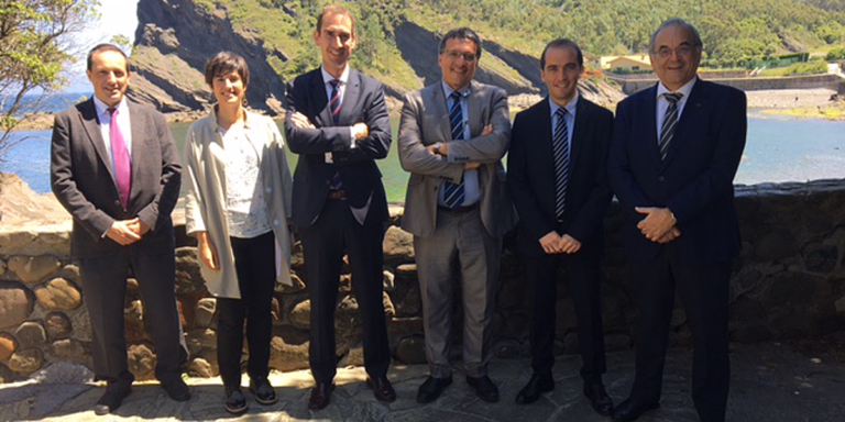 Encuentro celebrado en Bilbao entre los Gobiernos de Canarias y País Vasco. 